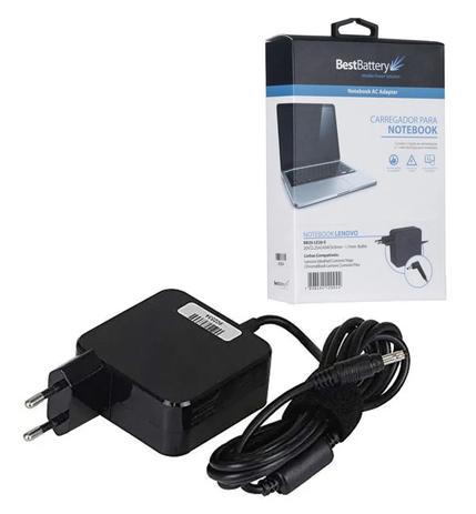 Fonte de Alimentação BestBattery P/ Notebook Lenovo 20V 2.25A 45W Pino: 4.0mm 1.7mm - BB20-LE20-E - Best Battery Menor preço em Fonte de Alimentação BestBattery P/ Notebook Lenovo 20V 2.25A 45W Pino: 4.0mm 1.7mm - BB20-LE20-E - Best Battery