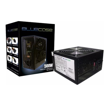 Fonte de Alimentação Bluecase 500W Menor preço em Fonte de Alimentação Bluecase 500W