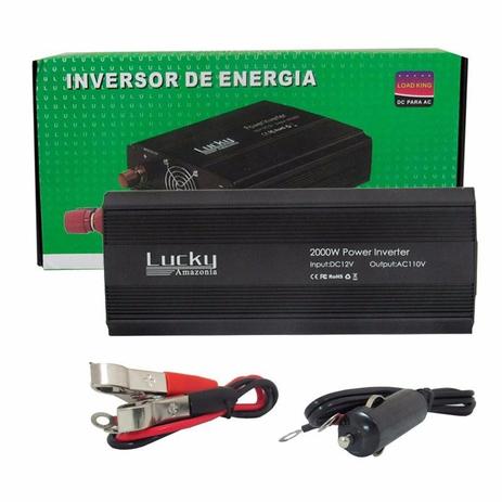 fonte de alimentação Inversor Veicular transformador conversor Estabilizador 2000w 24v 110v 127v 1 Tomada - Lucky amazonia é boa?