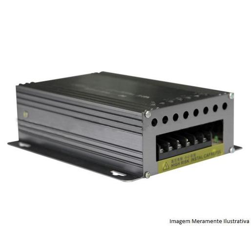 Fonte de Alimentação Metálica 05A 24V - Newprotec Menor preço em Fonte de Alimentação Metálica 05A 24V - Newprotec