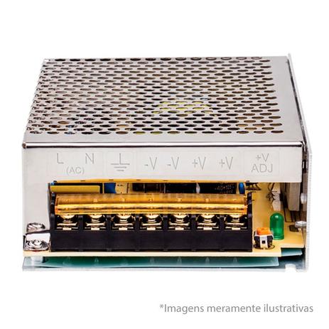 Fonte de Alimentação Metálica Tipo Colméia Intelbras EFM 1210 Bivolt 12V 10A Menor preço em Fonte de Alimentação Metálica Tipo Colméia Intelbras EFM 1210 Bivolt 12V 10A