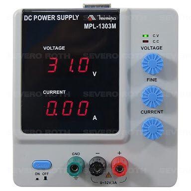 Fonte de Alimentação Minipa MPL-1303M Menor preço em Fonte de Alimentação Minipa MPL-1303M