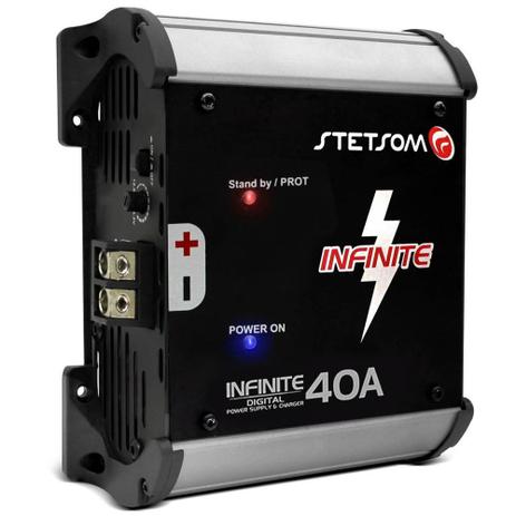 Fonte de Alimentação para Som Automotivo Infinite 40A Stetsom é boa?