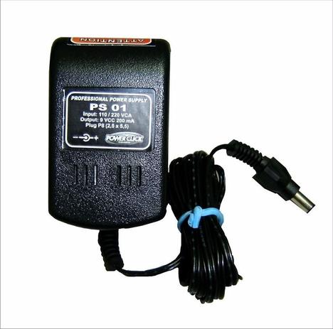 Fonte De Alimentação Power Click PS01 Uso Com Amplificador De Headphones Menor preço em Fonte De Alimentação Power Click PS01 Uso Com Amplificador De Headphones