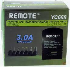Fonte de Alimentação Regulada Remote YC668 - Runteng Menor preço em Fonte de Alimentação Regulada Remote YC668 - Runteng