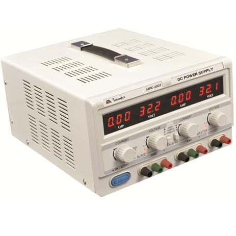 Fonte de alimentação simétrica dupla ajustável 032v 03a - minipa mpc-3003 Menor preço em Fonte de alimentação simétrica dupla ajustável 032v 03a - minipa mpc-3003