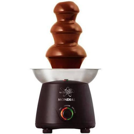 Fonte de Chocolate Choco Fest - Preto - 220V - Mondial Menor preço em Fonte de Chocolate Choco Fest - Preto - 220V - Mondial