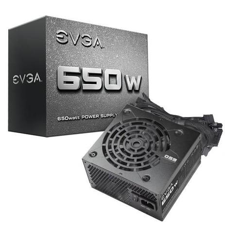 Fonte EVGA 650W Real100-N1-0650-L0 ATX/EPS Menor preço em Fonte EVGA 650W Real100-N1-0650-L0 ATX/EPS