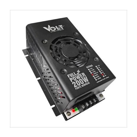 Fonte Nobreak Full Power 200W - 12V/8A - Volt Menor preço em Fonte Nobreak Full Power 200W - 12V/8A - Volt