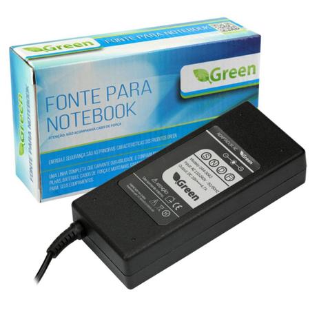 Fonte p/ Notebook Green Compatível com Samsung Bivolt 19V Menor preço em Fonte p/ Notebook Green Compatível com Samsung Bivolt 19V