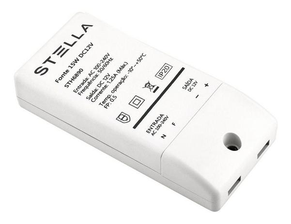 Fonte Para Fita De Led 12v 15w Bivolt Sth6890 - Stella é ruim? Fonte Para Fita De Led 12v 15w Bivolt Sth6890 - Stella é boa?