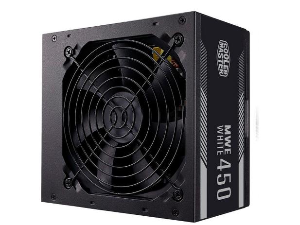 Fonte para PC 450W ATX Cooler Master - MWE 450 White V2 com Cabo Menor preço em Fonte para PC 450W ATX Cooler Master - MWE 450 White V2 com Cabo