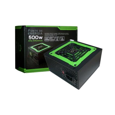 Fonte pc atx 500w OnePower mp500w cpu 4+4 pinos MP500W3-I Menor preço em Fonte pc atx 500w OnePower mp500w cpu 4+4 pinos MP500W3-I