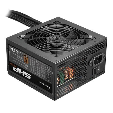 Fonte Sharkoon 700W, PFC Ativo, 80 Plus Bronze, Bivolt - SHP Bronze 700 W BR Menor preço em Fonte Sharkoon 700W, PFC Ativo, 80 Plus Bronze, Bivolt - SHP Bronze 700 W BR