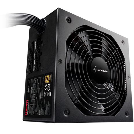 Fonte Sharkoon WPM Gold Zero, 650W, 80 Plus Gold, Semi-Modular Menor preço em Fonte Sharkoon WPM Gold Zero, 650W, 80 Plus Gold, Semi-Modular
