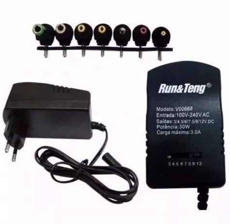 Fonte Universal AC 3V 4.5V 6V 7.5V 9V 12V 3.5A DC 3500MAH BV Menor preço em Fonte Universal AC 3V 4.5V 6V 7.5V 9V 12V 3.5A DC 3500MAH BV