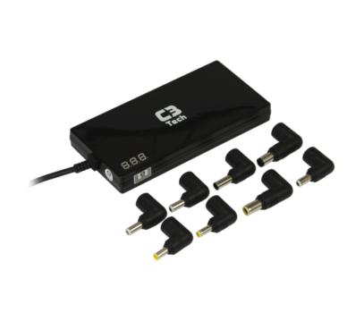 Fonte Universal para Notebook 90W C3 Tech NB-90T- 12V e 24V - Pontas Intercambiáveis Menor preço em Fonte Universal para Notebook 90W C3 Tech NB-90T- 12V e 24V - Pontas Intercambiáveis