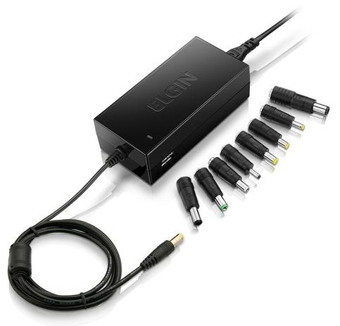 Fonte Universal para Notebook 90W Elgin - com 8 pontas Intercambiáveis - 46RFTE90W000 Menor preço em Fonte Universal para Notebook 90W Elgin - com 8 pontas Intercambiáveis - 46RFTE90W000