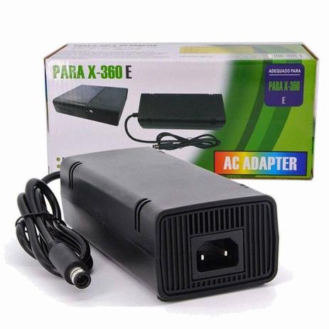 Fonte Xbox 360 Super Slim Bivolt 110/220v - fr-301c - Feir Menor preço em Fonte Xbox 360 Super Slim Bivolt 110/220v - fr-301c - Feir