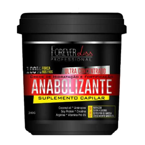 Forever Liss Anabolizante Capilar - 240g - Silicon mix é boa?