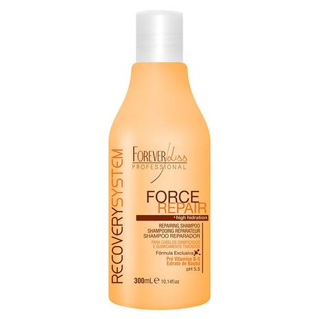 Forever Liss Force Repair Shampoo Reparador 300ml Menor preço em Forever Liss Force Repair Shampoo Reparador 300ml