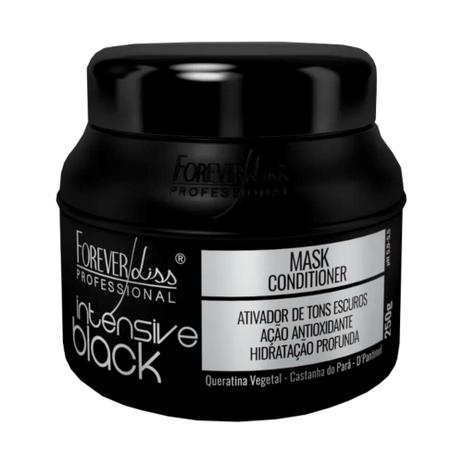 Forever Liss Máscara Matizador Intensive Black 250g - Forever liss professional Menor preço em Forever Liss Máscara Matizador Intensive Black 250g - Forever liss professional