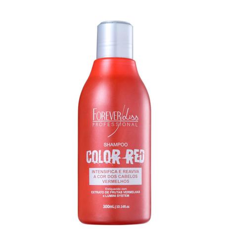Forever Liss Professional Color Red - Shampoo 300ml Menor preço em Forever Liss Professional Color Red - Shampoo 300ml