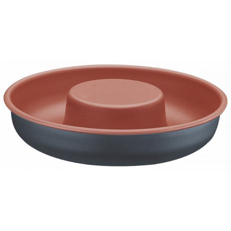 Forma Alumínio Antiaderente Rasa com Furo no Meio 24cm Bakery Tramontina Menor preço em Forma Alumínio Antiaderente Rasa com Furo no Meio 24cm Bakery Tramontina