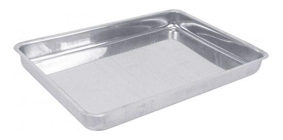 Forma / Assadeira De Aluminio Retangular Baixa 3 42x30,8x4,3 - Oem Menor preço em Forma / Assadeira De Aluminio Retangular Baixa 3 42x30,8x4,3 - Oem