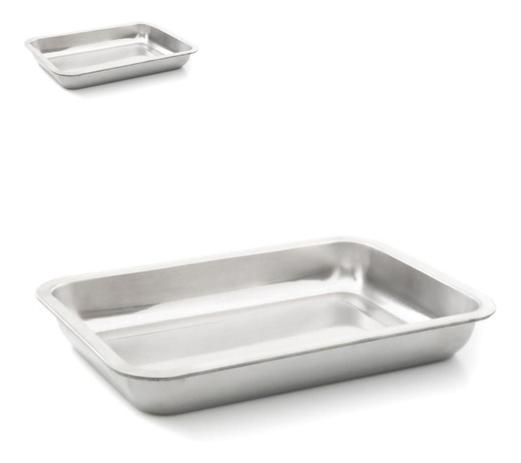 Forma / Assadeira De Inox Retangular 35x26x4cm - Oem Menor preço em Forma / Assadeira De Inox Retangular 35x26x4cm - Oem
