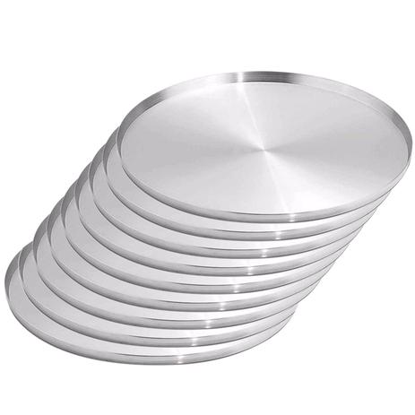 Forma Assadeira Pizza Grande 35cm Kit 09 peças ASJ Menor preço em Forma Assadeira Pizza Grande 35cm Kit 09 peças ASJ
