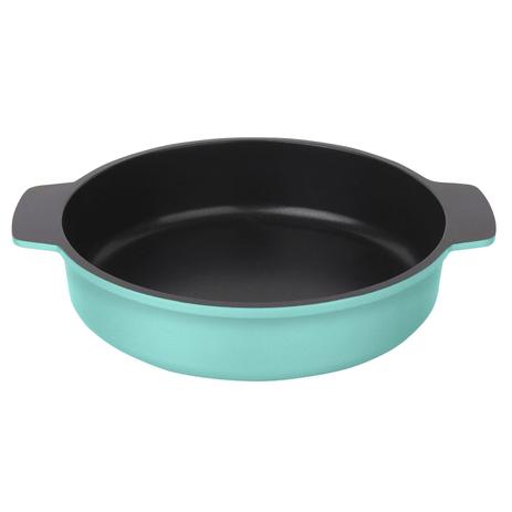 Forma Assadeira Redonda Alumínio Antiaderente Profissional 23 cm - Le Cook Menor preço em Forma Assadeira Redonda Alumínio Antiaderente Profissional 23 cm - Le Cook