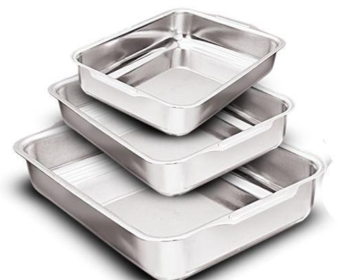 Forma Assadeira Retangular 3 Peças Aluminio Promoção - Remaza Menor preço em Forma Assadeira Retangular 3 Peças Aluminio Promoção - Remaza