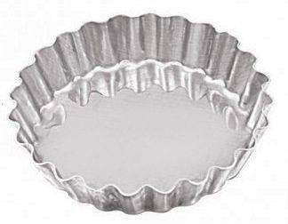 Forma Crespa em Alumínio para Torta 5,4 x 1,5 cm (pacote com 12) - Caparroz Menor preço em Forma Crespa em Alumínio para Torta 5,4 x 1,5 cm (pacote com 12) - Caparroz