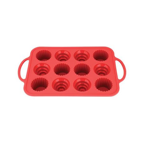 Forma Cupcake Redonda 12 Divisórias Silicone Aramada 135451 - Uny gift/uncommon Menor preço em Forma Cupcake Redonda 12 Divisórias Silicone Aramada 135451 - Uny gift/uncommon