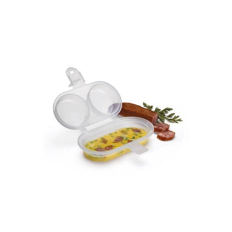 Forma De Ovos P/ Fritar E Omeleteira Para Microondas Sem Gordura - Nitron Menor preço em Forma De Ovos P/ Fritar E Omeleteira Para Microondas Sem Gordura - Nitron