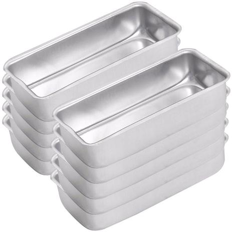 Forma de pão e gelo Nr 02 kit com 10 peças ASJ Menor preço em Forma de pão e gelo Nr 02 kit com 10 peças ASJ