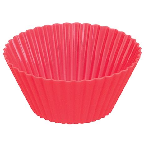 Forma De Silicone Forno Bolo Cupcake Pudim Doces 4 Unidades