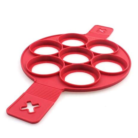 Forma Molde p/ Massas e Ovos Silicone 7 Cavidades - Utifácil Menor preço em Forma Molde p/ Massas e Ovos Silicone 7 Cavidades - Utifácil