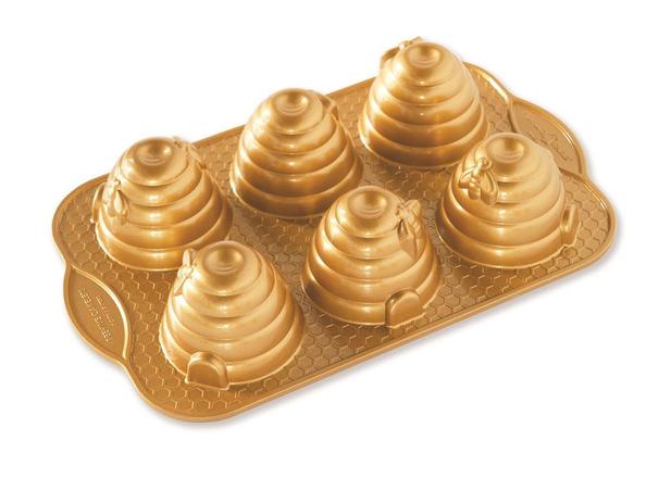 Forma p/ 6 mini bolos Beehive Cakelet - Hudson imports Menor preço em Forma p/ 6 mini bolos Beehive Cakelet - Hudson imports