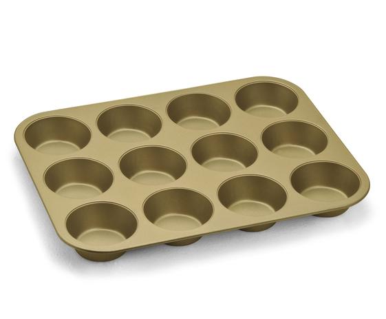 Forma p/ bolinhos 12 furos 27x36cm dolce chef - Bialetti Menor preço em Forma p/ bolinhos 12 furos 27x36cm dolce chef - Bialetti