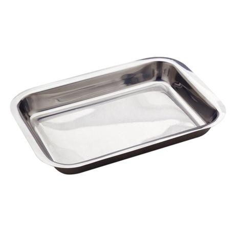 Forma para Assar Massas 32x22x4cm Retangular Inox - Ke Home é boa?