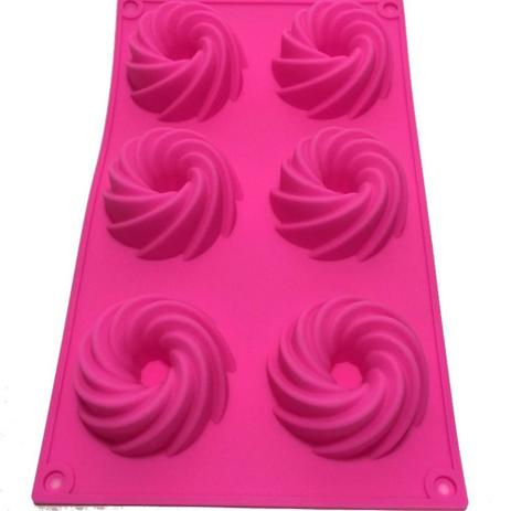 Forma para cupcake 6 cavidades em silicone - Amoroza é boa?