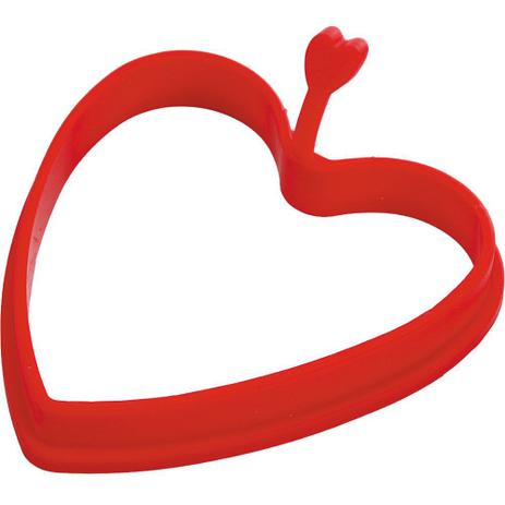 Forma para Ovo Silicone Coração Casa do Chef Vermelha é boa?