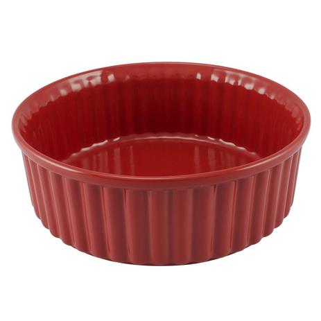 Forma Para Suflê 2.5 Litros 20cm Vermelha Mondoceram Gourmet Menor preço em Forma Para Suflê 2.5 Litros 20cm Vermelha Mondoceram Gourmet