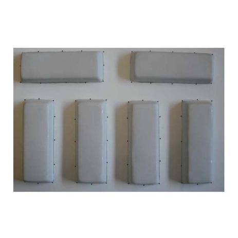 Forma PVC Barrinha Retangular c/6 Cavidades - Embalarti Menor preço em Forma PVC Barrinha Retangular c/6 Cavidades - Embalarti