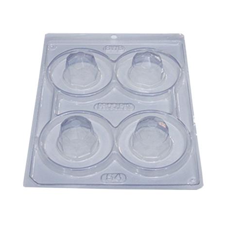 Forma PVC Silicone Trufa Diamante ref.54 - BWB Menor preço em Forma PVC Silicone Trufa Diamante ref.54 - BWB