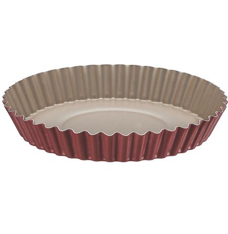Forma Redonda Crespa para Bolo e Torta com Revestimento Antiaderente Brasil Tramontina - Cereja / 24 Cm Menor preço em Forma Redonda Crespa para Bolo e Torta com Revestimento Antiaderente Brasil Tramontina - Cereja / 24 Cm