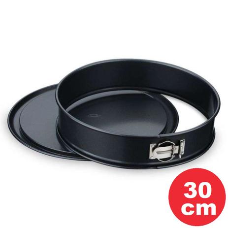 Forma Redonda Desmontável em Aço Carbono 30cm(D)x7cm(A) Linha Bakeware 1440/118 Brinox Menor preço em Forma Redonda Desmontável em Aço Carbono 30cm(D)x7cm(A) Linha Bakeware 1440/118 Brinox