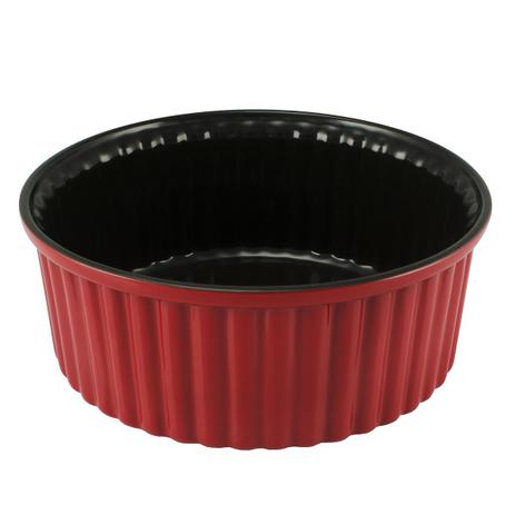 Forma Redonda Para Suflê 21Cm Cerâmica Pomodoro Ceraflame Menor preço em Forma Redonda Para Suflê 21Cm Cerâmica Pomodoro Ceraflame